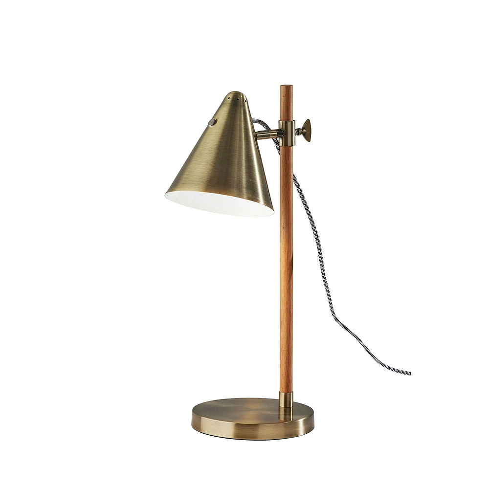 Adjustable Cone Shade Table Lamp | Modern Light Fixtures | West Elm