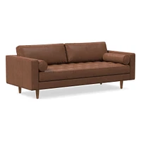 Dennes Leather Sofa (72"–88") | West Elm