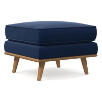 Zander Ottoman | West Elm