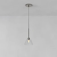 Sculptural Cone Pendant | West Elm