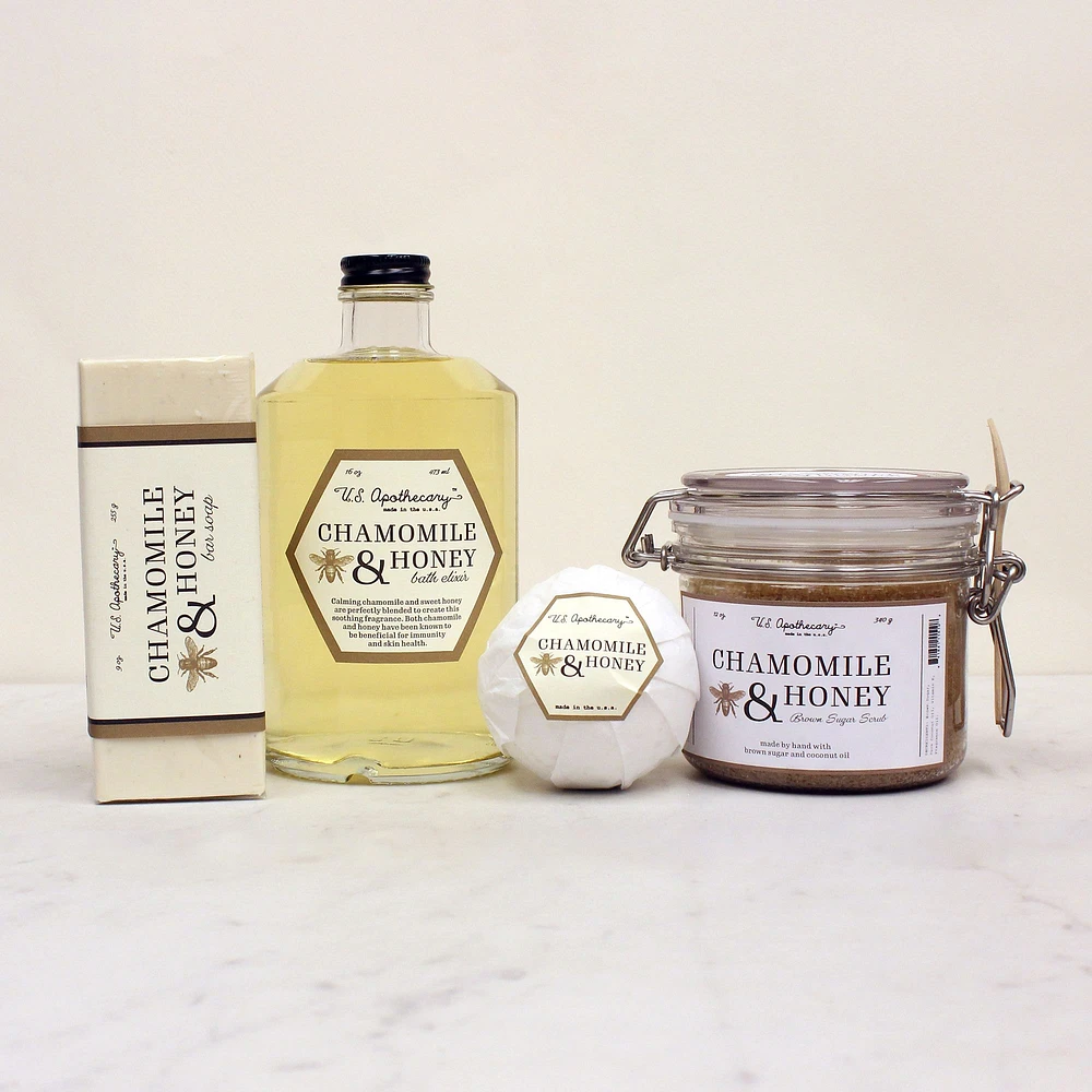 Chamomile & Honey Self Care Bundle | West Elm