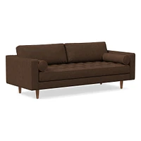 Dennes Leather Sofa (72"–88") | West Elm