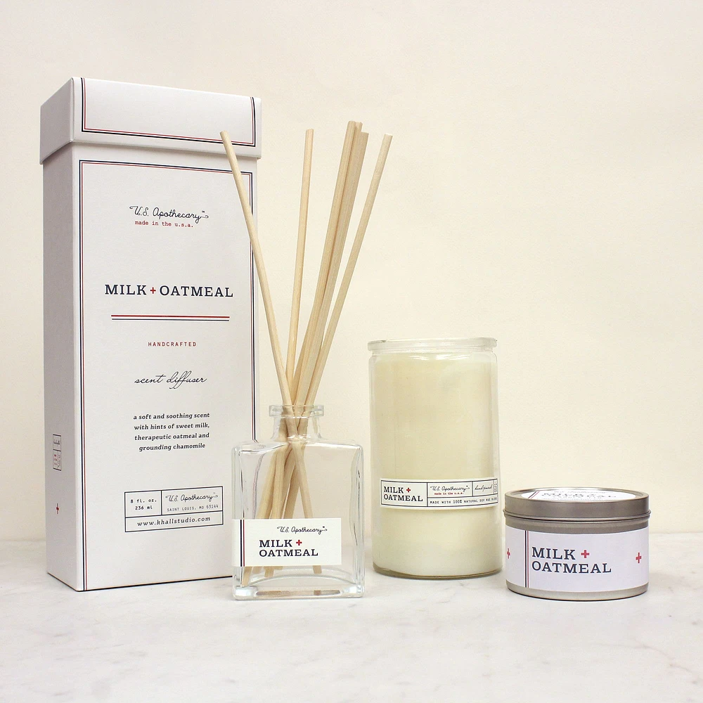 Milk & Oatmeal Home Fragrance Bundle | West Elm