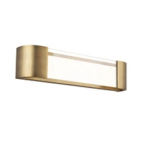 Linear Metal LED Sconce | West Elm