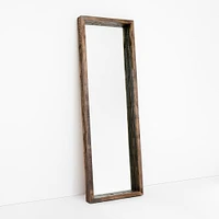 Emmerson® Reclaimed Wood Floor Mirror | West Elm