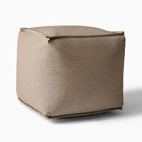 Sunbrella® Indoor/Outdoor Cast Pouf | West Elm