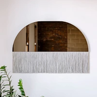 Candice Luter Sonata Large Wall Mirror w/ Fringe | West Elm