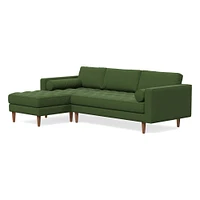 Dennes 2 Piece Chaise Sectional | Sofa With West Elm