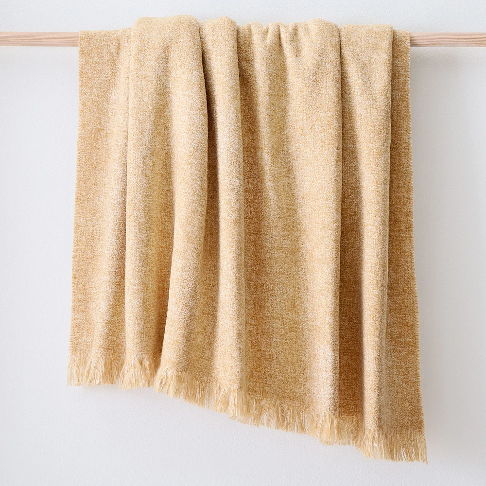 Brushed Woven Throw | West Elm