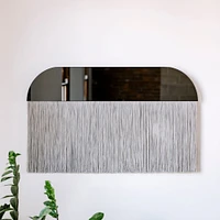 Candice Luter Sonata Slim Wall Mirror w/ Fringe | West Elm