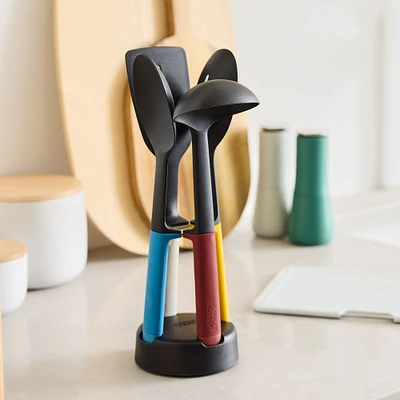 Joseph & Joseph Elevate Utensils Set w/ Stand (Set of 5) | West Elm