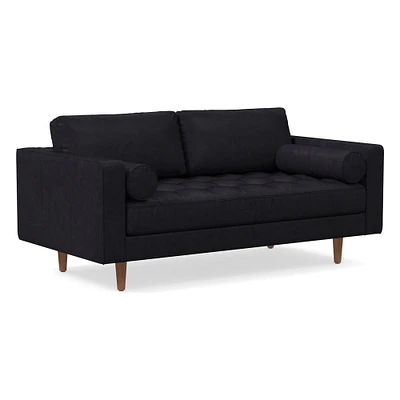 Dennes Leather Sofa (72"–88") | West Elm