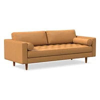 Dennes Leather Sofa (72"–88") | West Elm