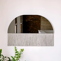 Candice Luter Sonata Large Wall Mirror w/ Fringe | West Elm