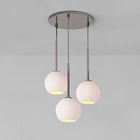 Sculptural 3-Light Globe Chandelier | West Elm