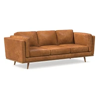 Zander Leather Sofa (90") | West Elm