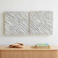 Driftwood Dimensional Wall Art | West Elm