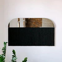 Candice Luter Sonata Slim Wall Mirror w/ Fringe | West Elm