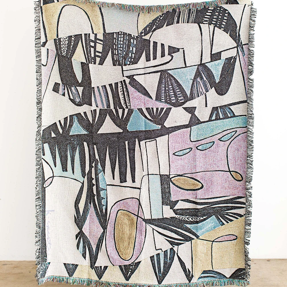 K-apostrophe Miro Throw | West Elm