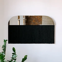 Candice Luter Sonata Slim Wall Mirror w/ Fringe | West Elm