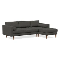 Dennes 2 Piece Chaise Sectional | Sofa With West Elm