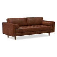 Dennes Leather Sofa (72"–88") | West Elm