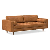 Dennes Leather Sofa (72"–88") | West Elm