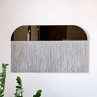 Candice Luter Sonata Slim Wall Mirror w/ Fringe | West Elm