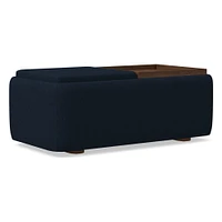 Bowman Storage Ottoman | West Elm