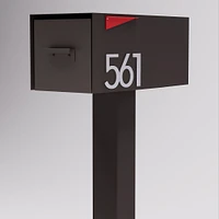 Post & Porch Malone Post-Mounted Mailbox | West Elm