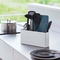 Yamazaki Utensil & Flexible Cutting Mat Holder | West Elm