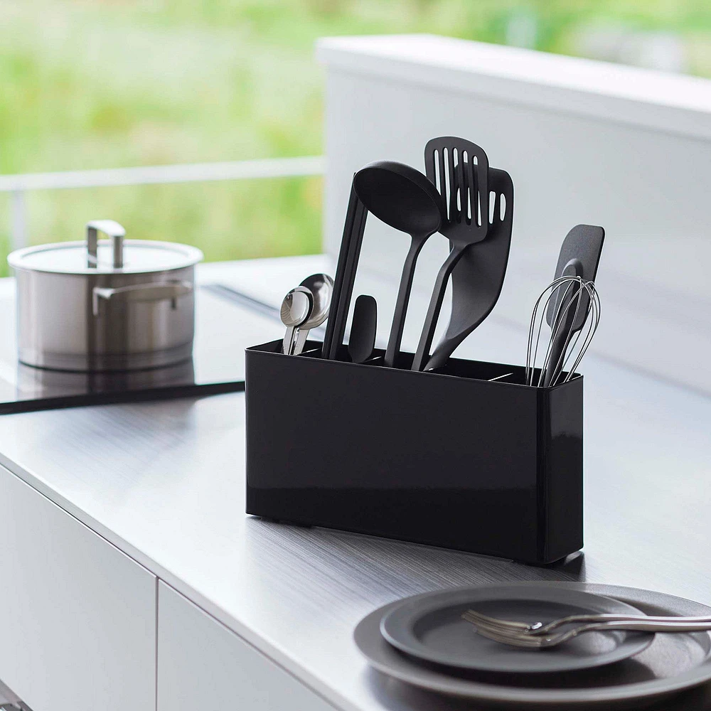 Yamazaki Utensil & Flexible Cutting Mat Holder | West Elm