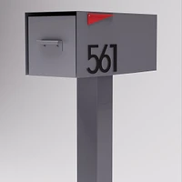 Post & Porch Malone Post-Mounted Mailbox | West Elm