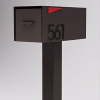 Post & Porch Malone Post-Mounted Mailbox | West Elm