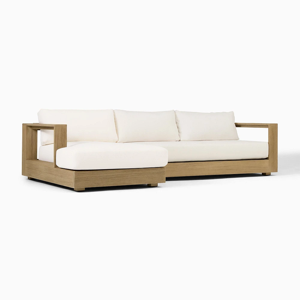 Telluride Outdoor 2-Piece Chaise Sectional (115") | West Elm