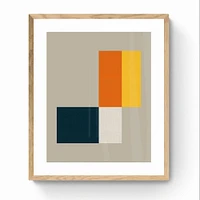 Bentuk IV Framed Wall Art by Susana Paz | West Elm