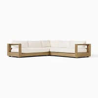 Telluride Outdoor -Piece L-Shaped Sectional (115") | West Elm