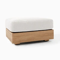 Telluride Outdoor Ottoman | West Elm