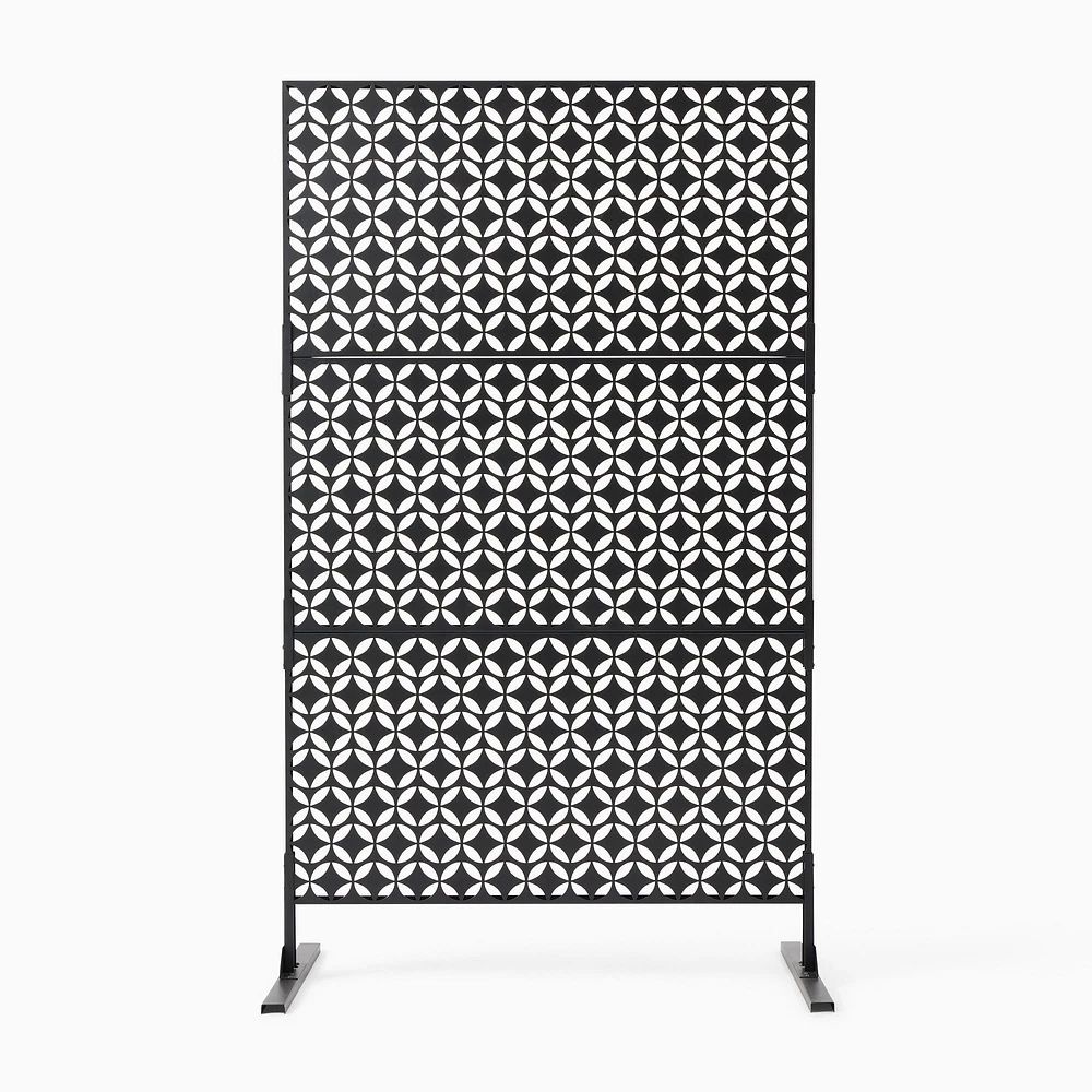 Outdoor Metal Privacy Screens - Diamonds | West Elm