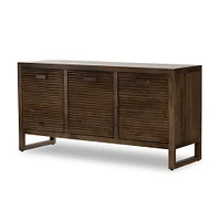 Grooved Media Console (59") | West Elm