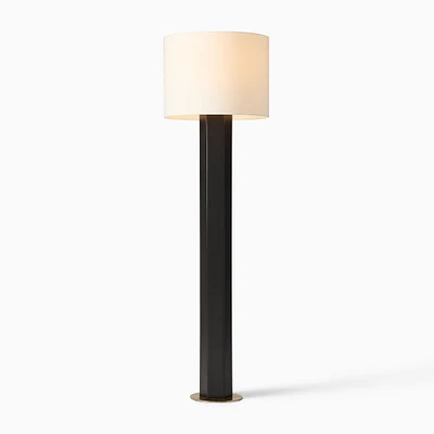 Culver Metal Floor Lamp (64") - Dark Bronze | West Elm