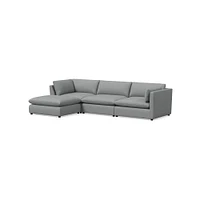 Hampton Piece Chaise Sectional | Sofa With West Elm