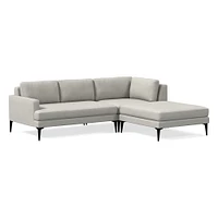 Andes 3 Piece Chaise Sectional | Sofa With West Elm