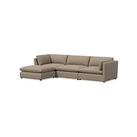 Hampton Piece Chaise Sectional | Sofa With West Elm