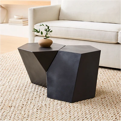 Patrick Cain Designs Scutoid Coffee Table (31"–37.5") | West Elm