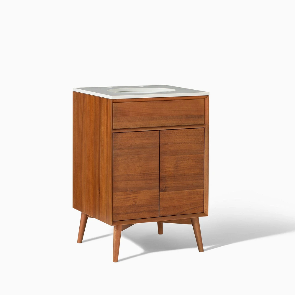 Open Box: Mid-Century Single Bathroom Vanity (24"–49") | West Elm