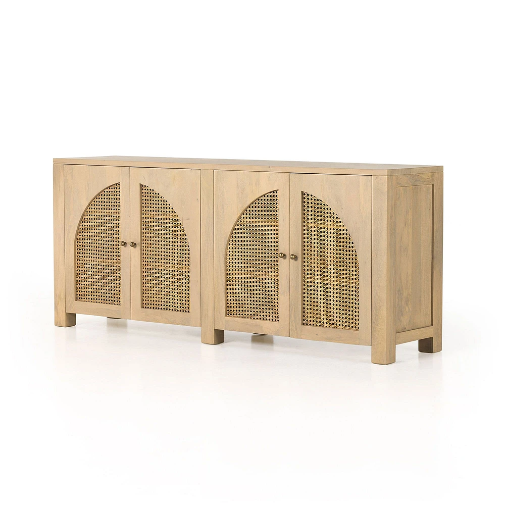 Cane Arches Buffet (78") | West Elm