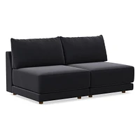 Melbourne Modular Armless Sofa (66"–99") | West Elm