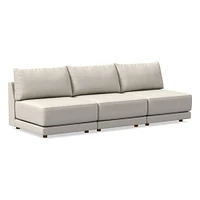 Melbourne Modular Armless Sofa (66"–99") | West Elm