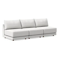 Melbourne Modular Armless Sofa (66"–99") | West Elm